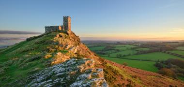 Landschap in Engeland bij Manchester