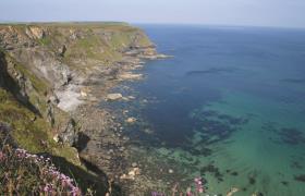 De kust van Engeland