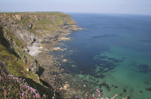 De kust van Engeland