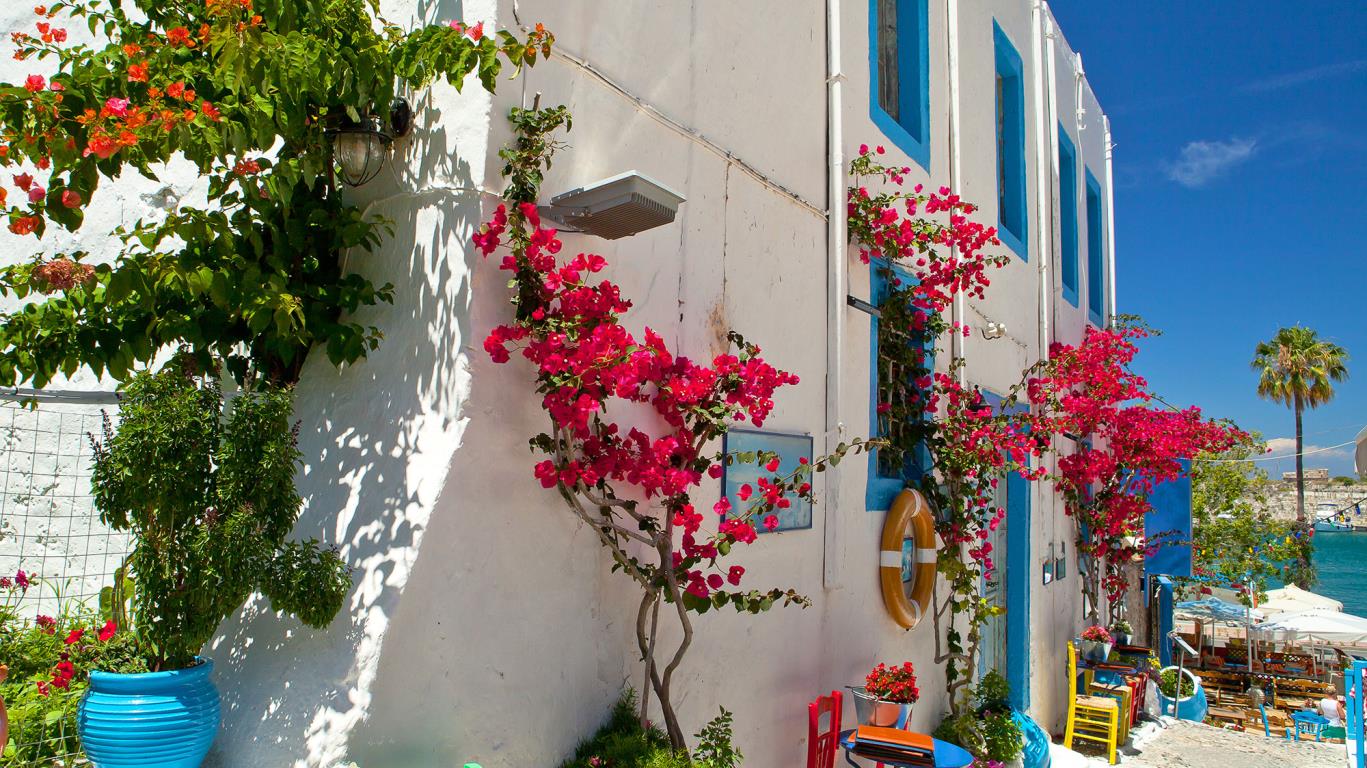 Een straatje op Kos