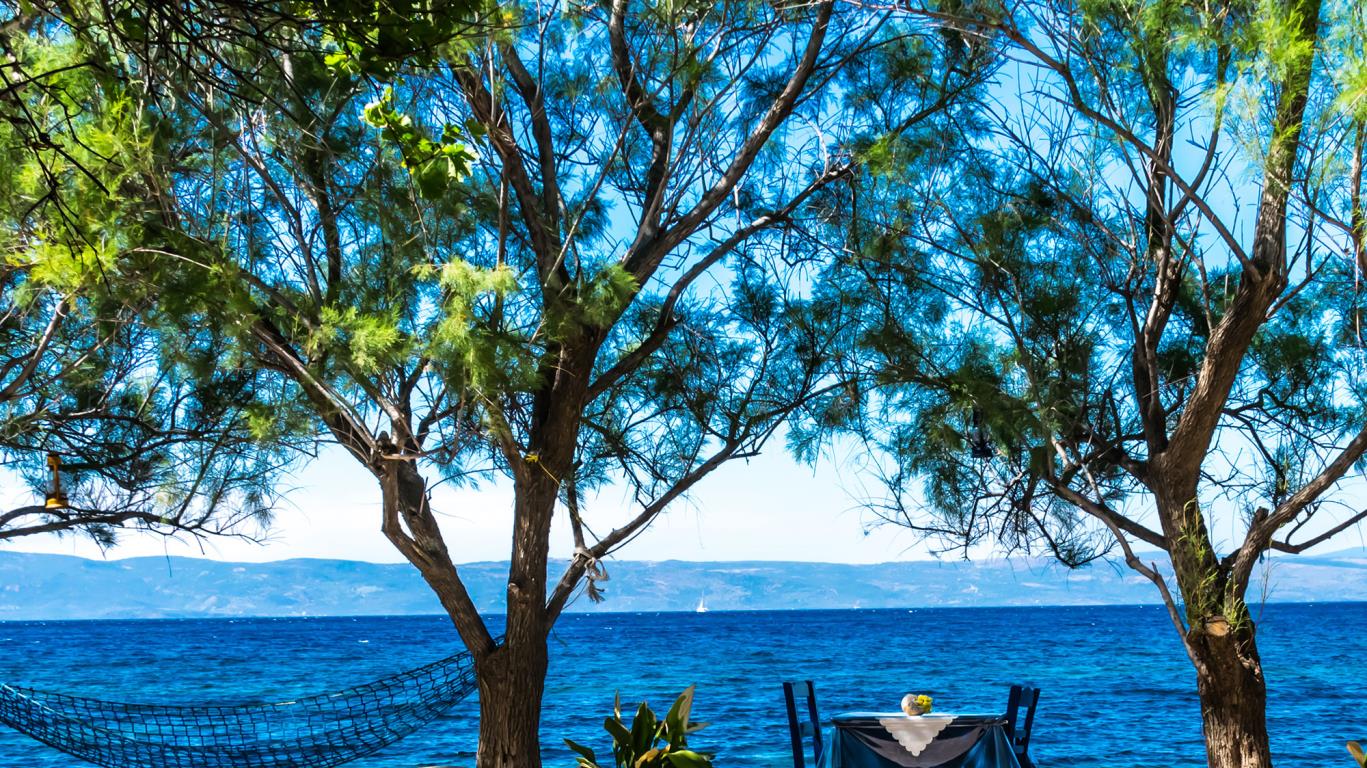 Geweldig uitzicht op Lesbos