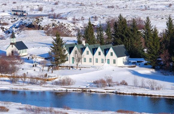 National Park Thingvellir op IJsland