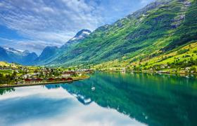 Route 55 in Noorwegen