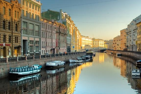 Gracht in Sint-Petersburg