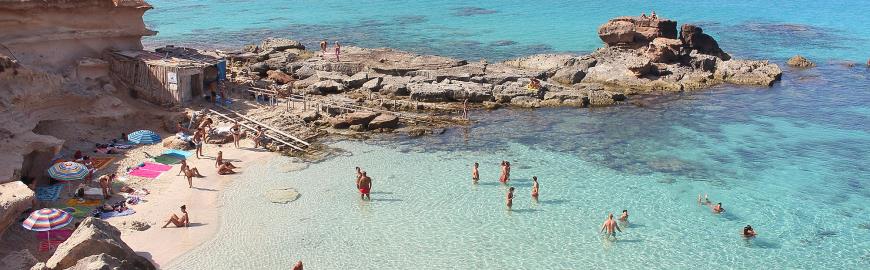 Calo des Morts op Formetera