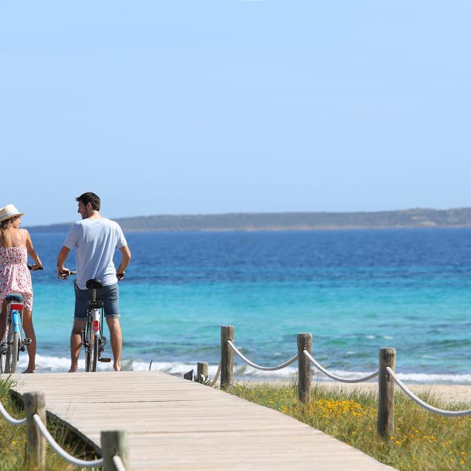 Fietsen op Formentera