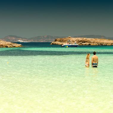 Playa de Ses Illetes op Formentera