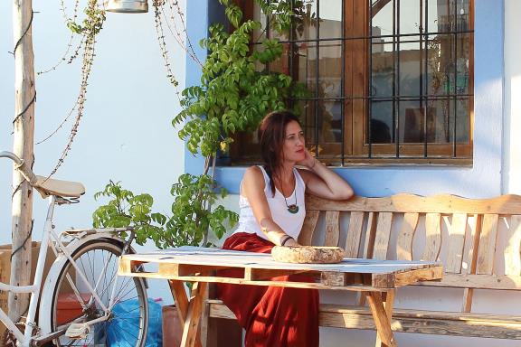 Terrasje op Formentera