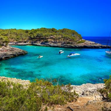 Baai op Mallorca