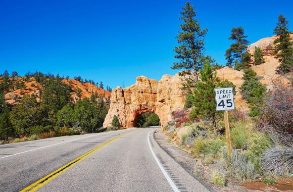 Bryce National Park road