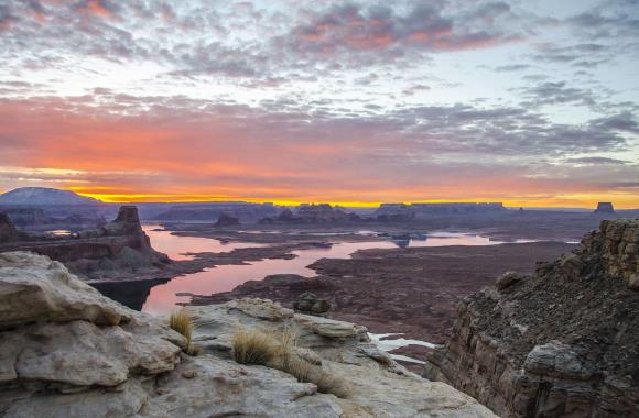 Lake Powell in de Grand Canyon