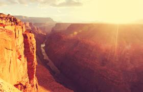 De Grand Canyon in Amerika