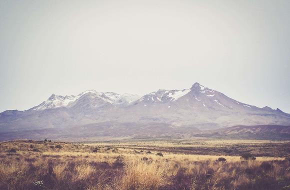 Tongariro National Park in Nieuw-Zeeland