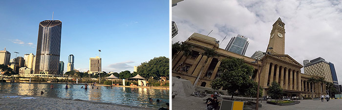 Lagoon klokkentoren Brisbane