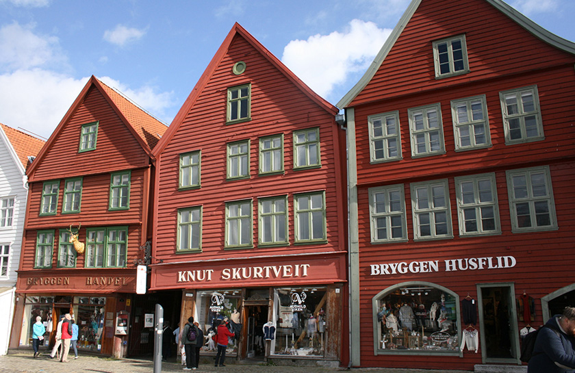 Hanzestad Bergen Bryggen