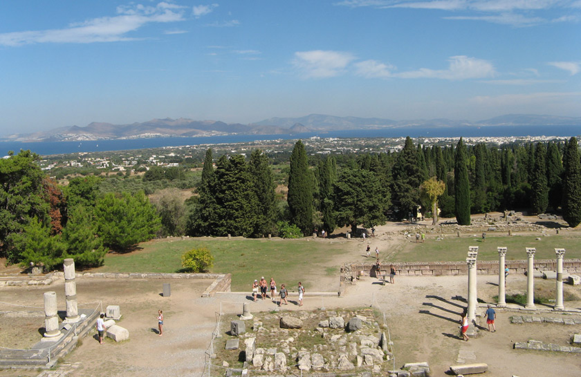 Asklepion uitzicht