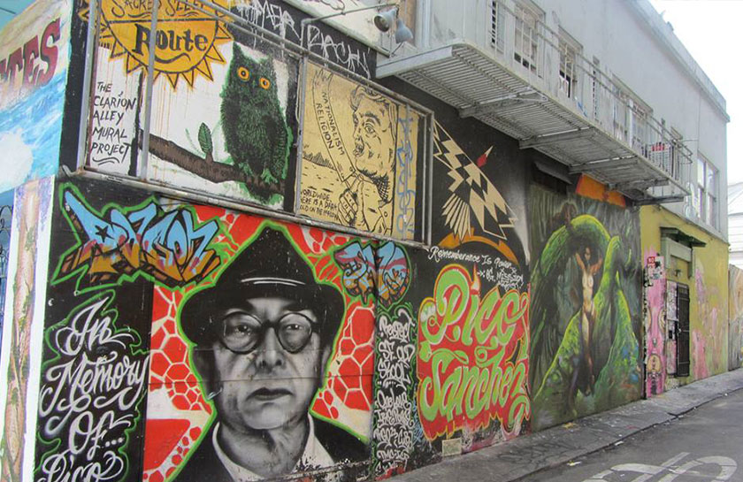 Wall Art in Mission, San Francisco