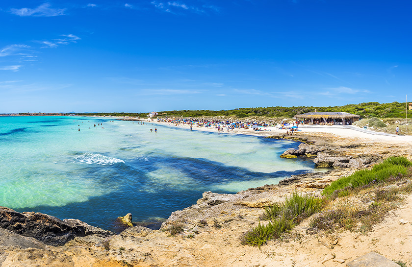 Es Trenc strand Mallorca