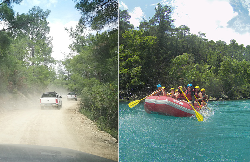 Avontuurlijke excursies jeepsafari raften