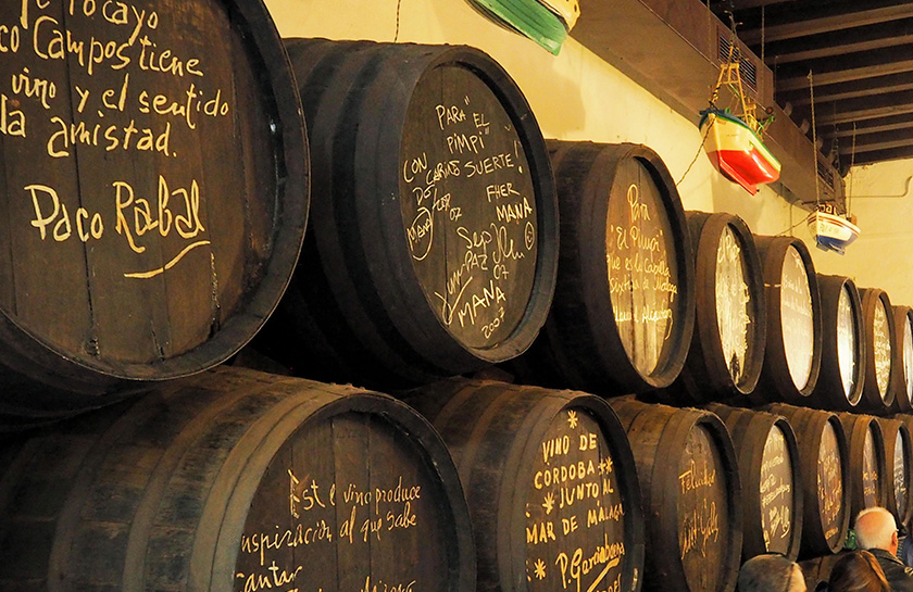 Wijn stad ‘El Pimpi’