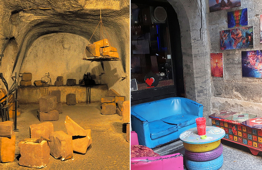 Shanti Bar ondergrondse stad Napels