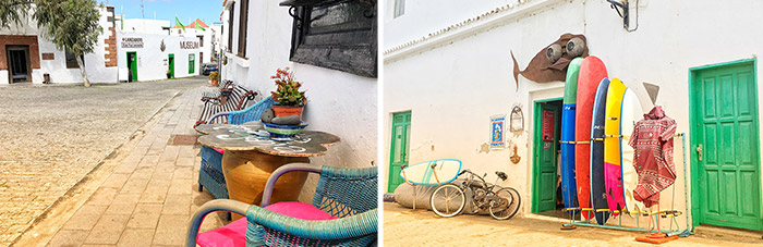 Tequise winkeltjes surfplanken